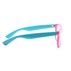 Jordyn Unisex Two Toned Clear Horn Rimmed Glasses