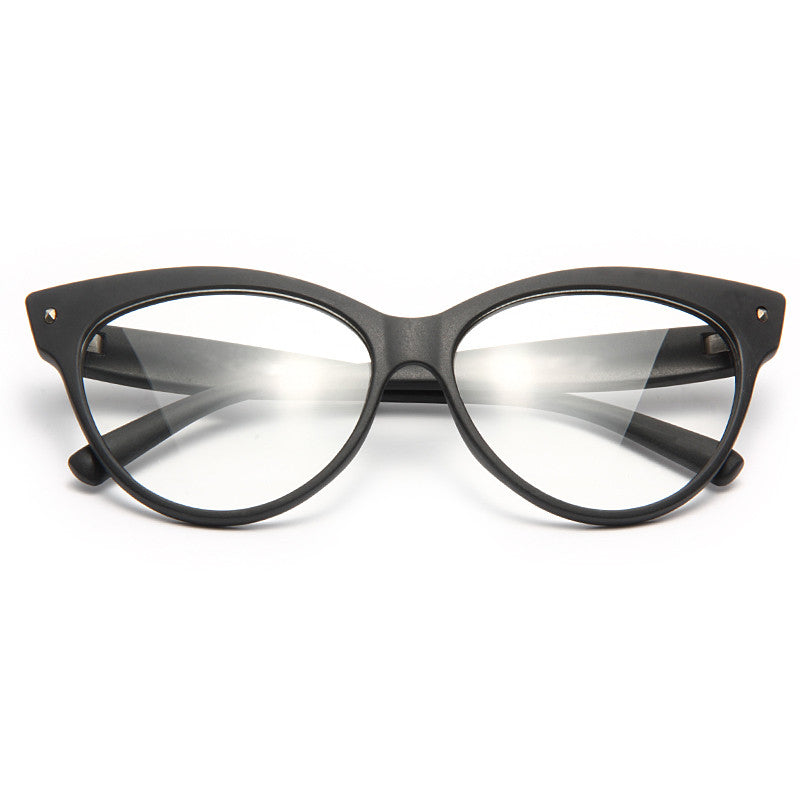 Iris 2 Oversized Cat Eye Clear Glasses