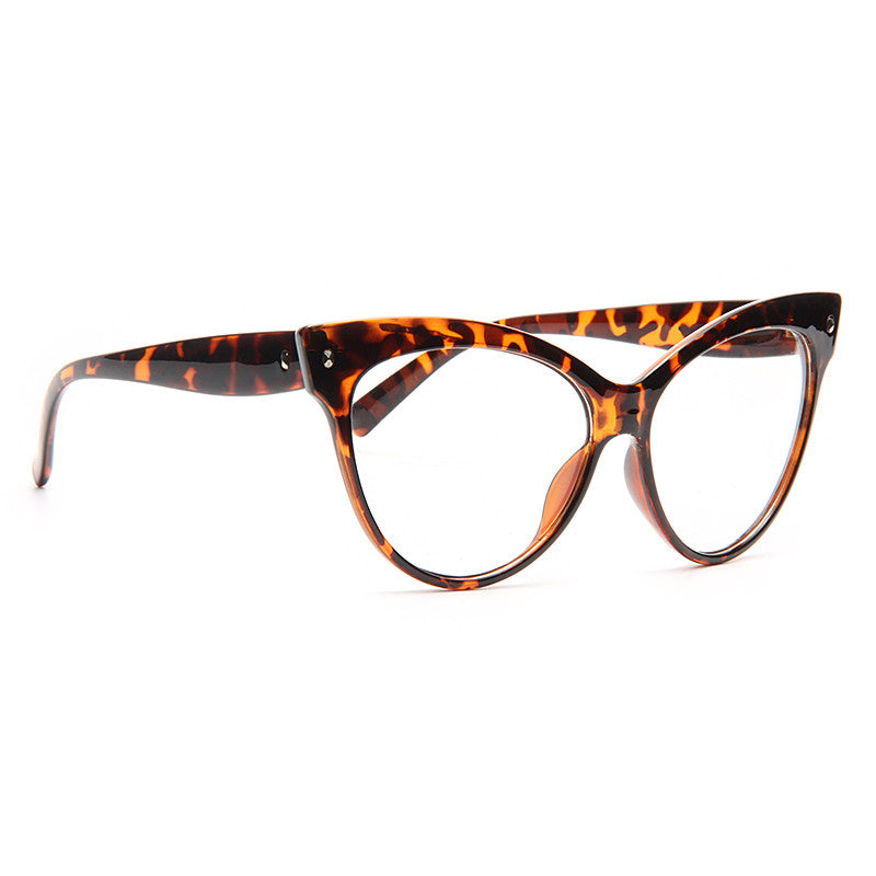 Iris 2 Oversized Cat Eye Clear Glasses