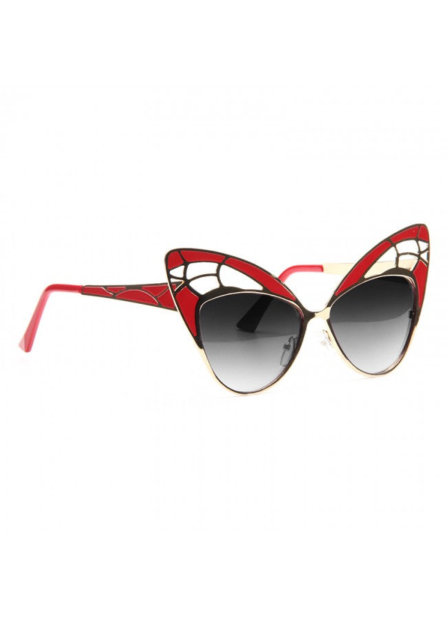 Skipper Oversized Butterfly Wing Sunglasses