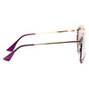 Cassidy Oversized Color Mirror Aviator Sunglasses