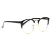 Leslie Thin Round Clear Glasses