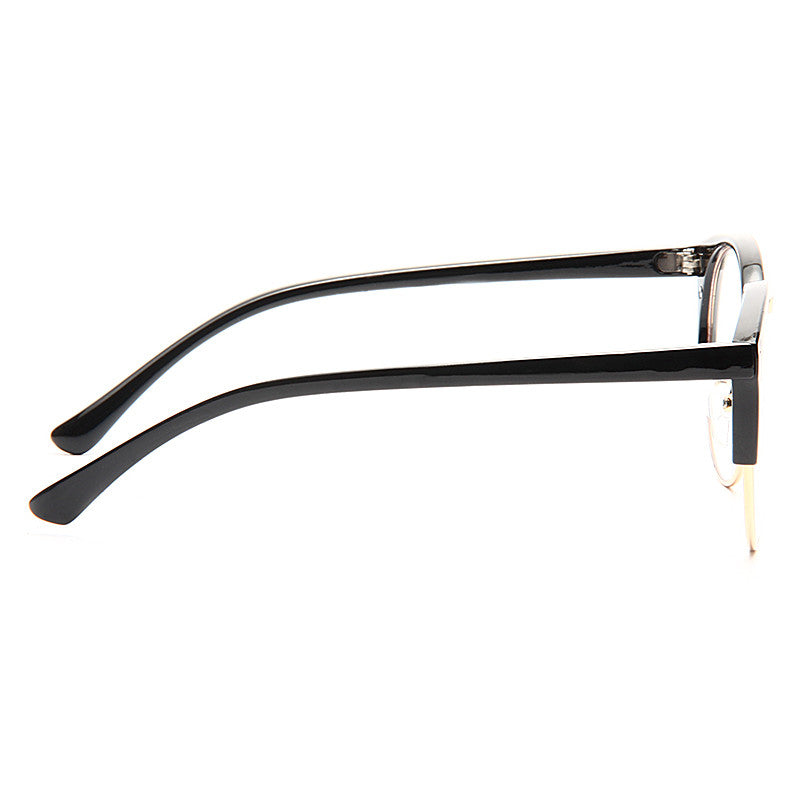 Leslie Thin Round Clear Glasses