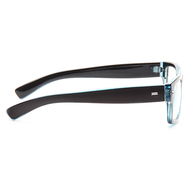 Devin Rectangular Skinny Clear Glasses