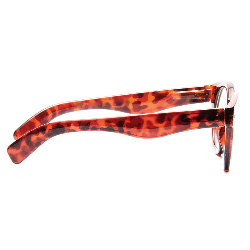 Laredo Thick Frame Round Clear Glasses