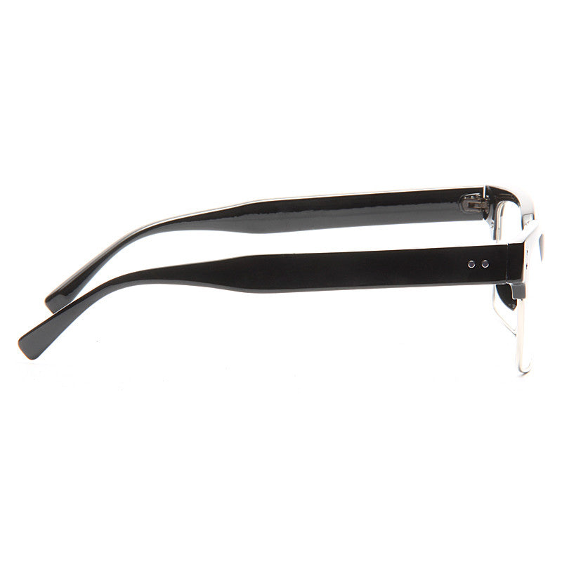 Woodrow Unisex Clear Half-Frame Glasses