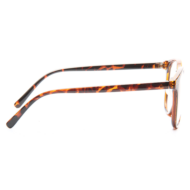 Lancaster Rounded Horn Rimmed Clear Glasses