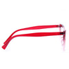 Alexis Gradient Frame Cat Eye Clear Glasses