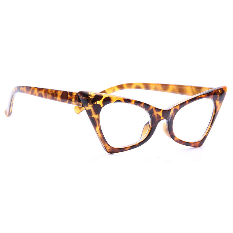 Esme Sharp Cat Eye Clear Glasses