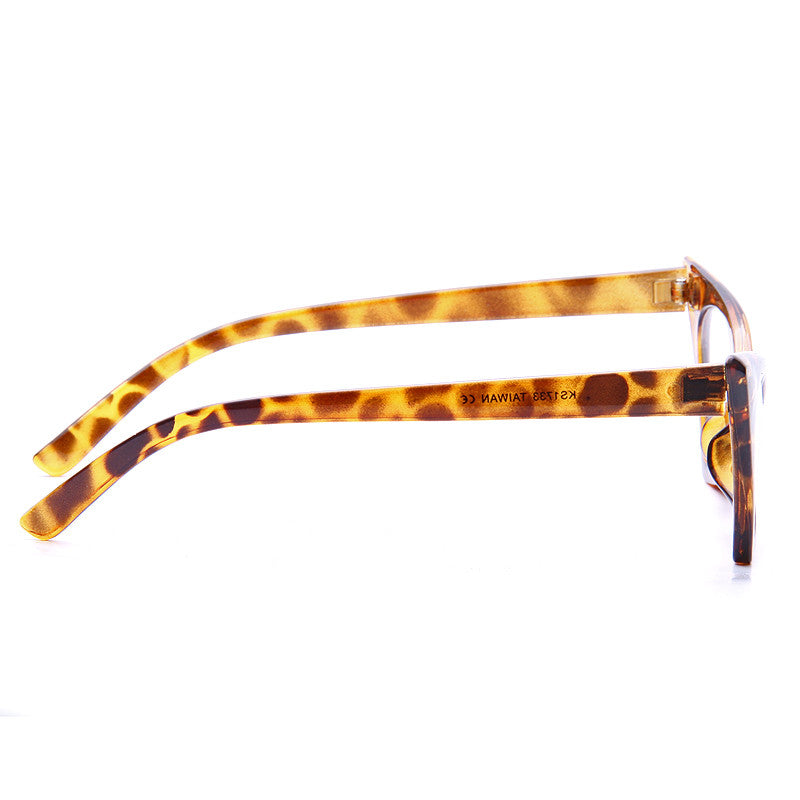 Esme Sharp Cat Eye Clear Glasses