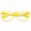 Ashley Benson Style Large Horn Rimmed Celebrity Clear Glasses
