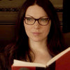 Alex Voss Orange is the New Black Skinny Clear Glasses