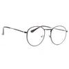 Sheldon Metal Round Clear Glasses