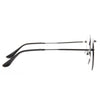Sheldon Metal Round Clear Glasses