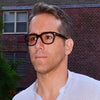 Ryan Reynolds Style Clear Horn Rimmed Glasses