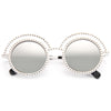 Runway Designer Inspired Oversized Round Sunglasses