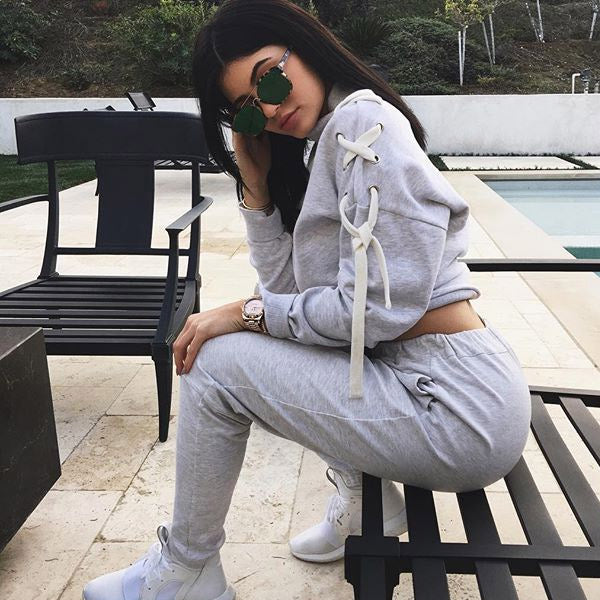 Kylie Jenner Style Flat Lens Color Mirror Celebrity Sunglasses