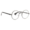 Jessup Metal Round Clear Glasses