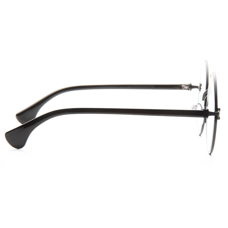Jessup Metal Round Clear Glasses