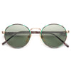 Myles Vintage Thin Frame Round Sunglasses