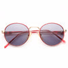 Myles Vintage Thin Frame Round Sunglasses