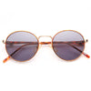 Myles Vintage Thin Frame Round Sunglasses