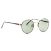 Myles Vintage Thin Frame Round Sunglasses