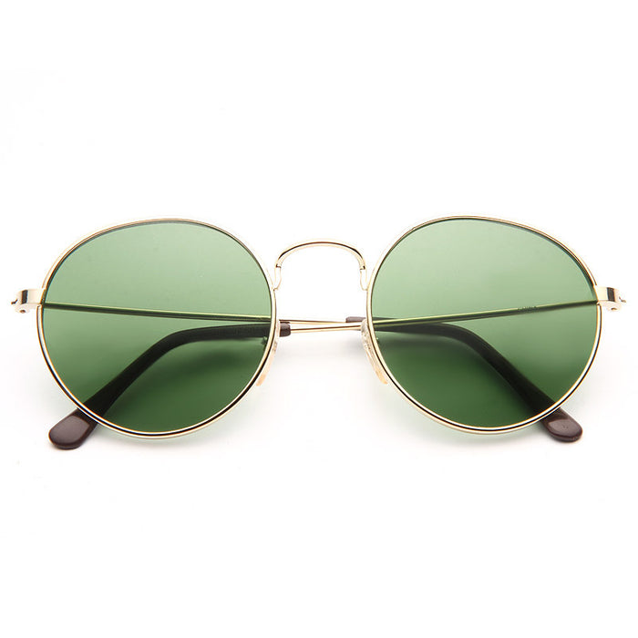 Brewster Vintage G 15 Green Lens Metal Sunglasses