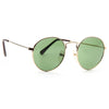 Mary Kate Olsen Style Vintage G-15 Green Lens Metal Celebrity Sunglasses