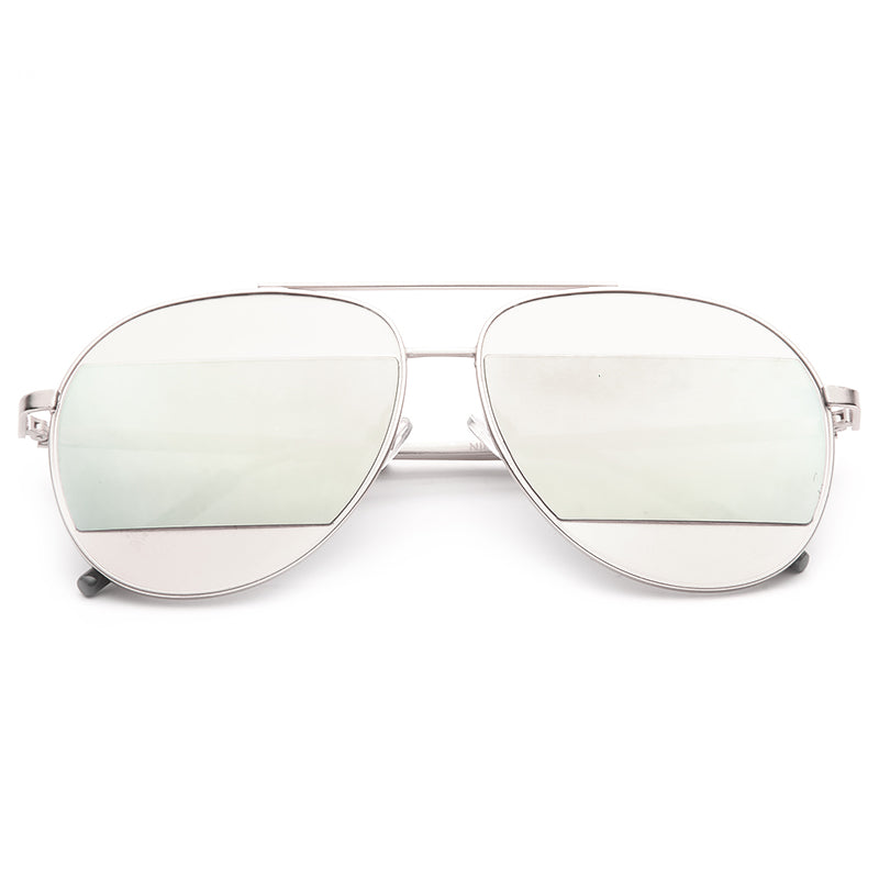 Kris Jenner Style Color Mirror Aviator Celebrity      Sunglasses