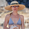 Kate Bosworth Style Color Mirror Aviator Celebrity Sunglasses