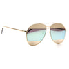 Lottie Moss Style Color Mirror Aviator Celebrity Sunglasses