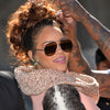 Rihanna Style Color Mirror Aviator Celebrity Sunglasses