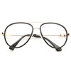 Westhaven Thin Frame Clear Aviator Glasses