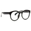Klein Oversized Round Clear Glasses
