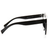 Klein Oversized Round Clear Glasses
