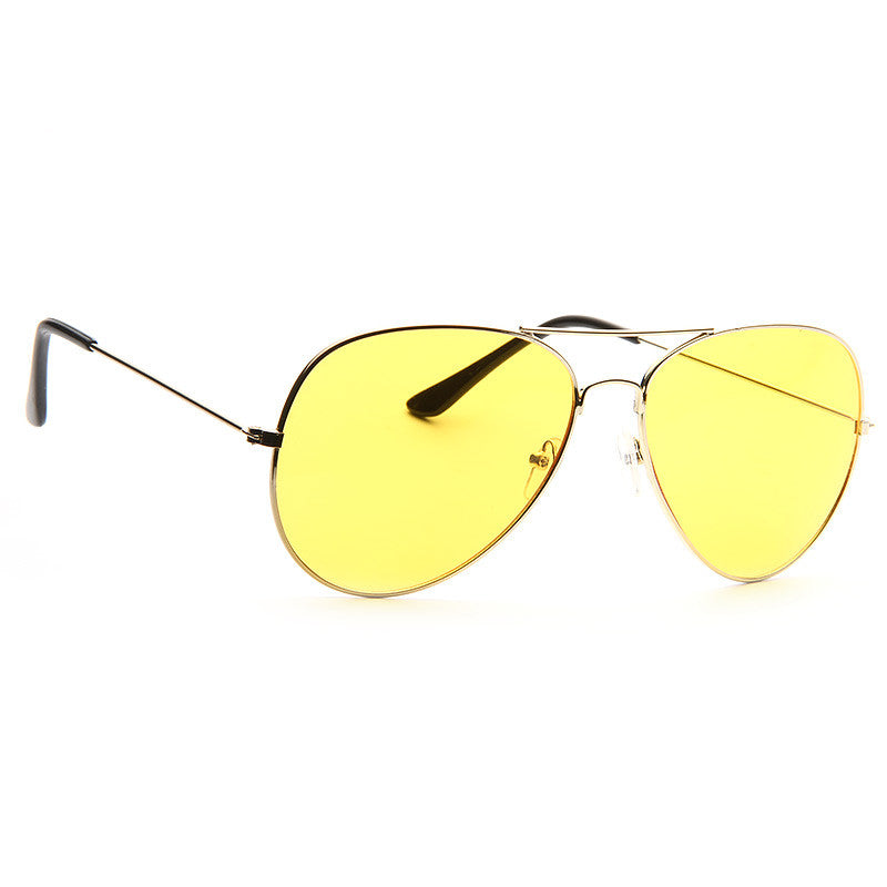 Classic 58Mm Tinted Lens Aviator Sunglasses
