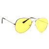 Classic 58Mm Tinted Lens Aviator Sunglasses