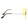 Classic 58Mm Tinted Lens Aviator Sunglasses