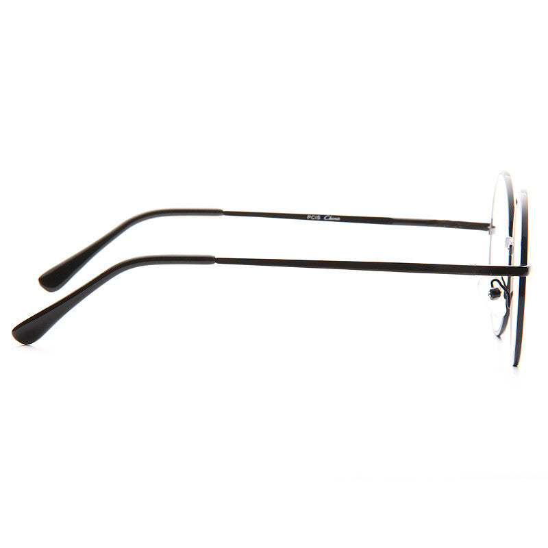 Mary Kate Unisex Round Metal Clear Glasses