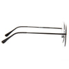 Mary Kate Unisex Round Metal Clear Glasses
