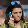 Kendall Jenner Style High Bridge Rounded Metal Celebrity Sunglasses