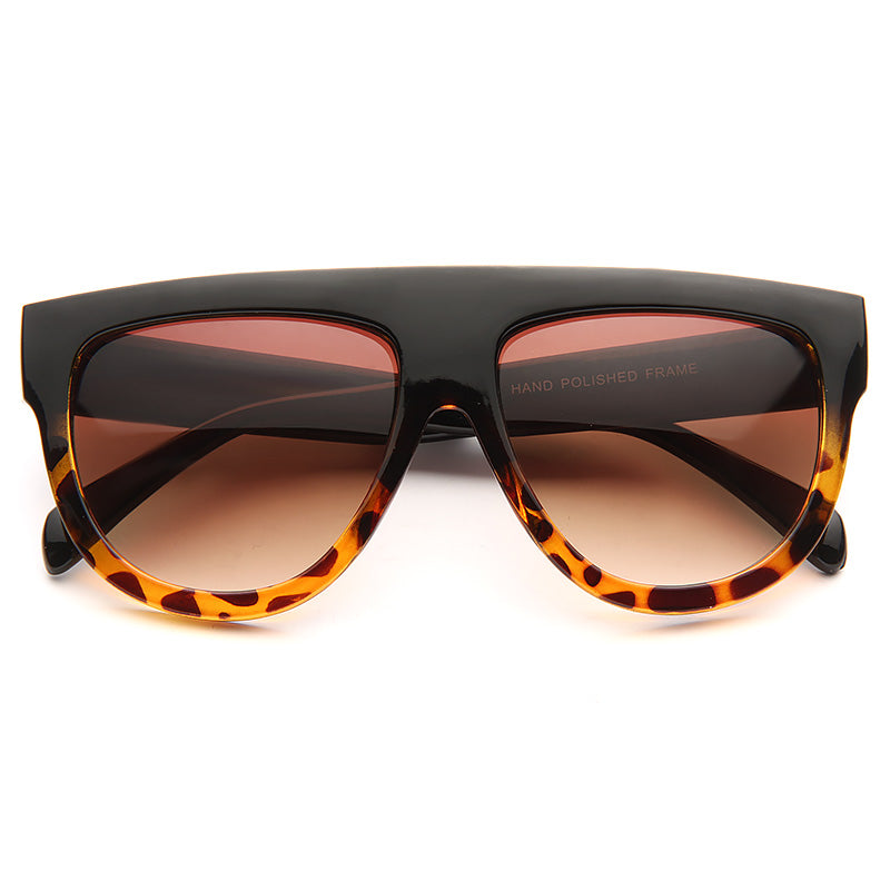 Shadow Designer Inspired Flat Top Sunglasses