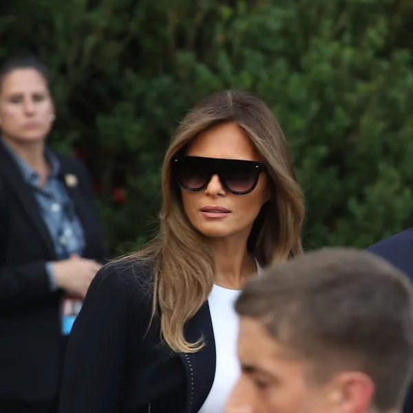 Melania Trump Flat Top Celebrity Sunglasses