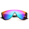 Khloe Kardashian Style Shield Celebrity Sunglasses