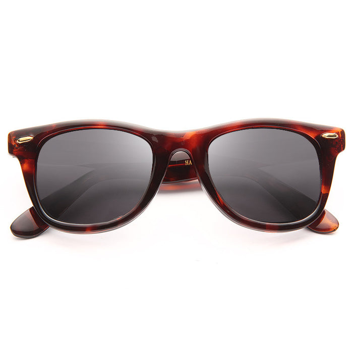 Loudon Light Mirror Horn Rimmed Sunglasses