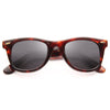 Selena Gomez Style Light Mirror Horn Rimmed Celebrity Sunglasses