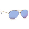 Chrissy Teigen Style Color Mirror Aviator Celebrity Sunglasses