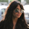 Vanessa Hudgens Style 58Mm Mirror Aviator Celebrity Sunglasses