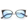 Kaley Cuoco Style Pointed Cat Eye Celebrity Sunglasses